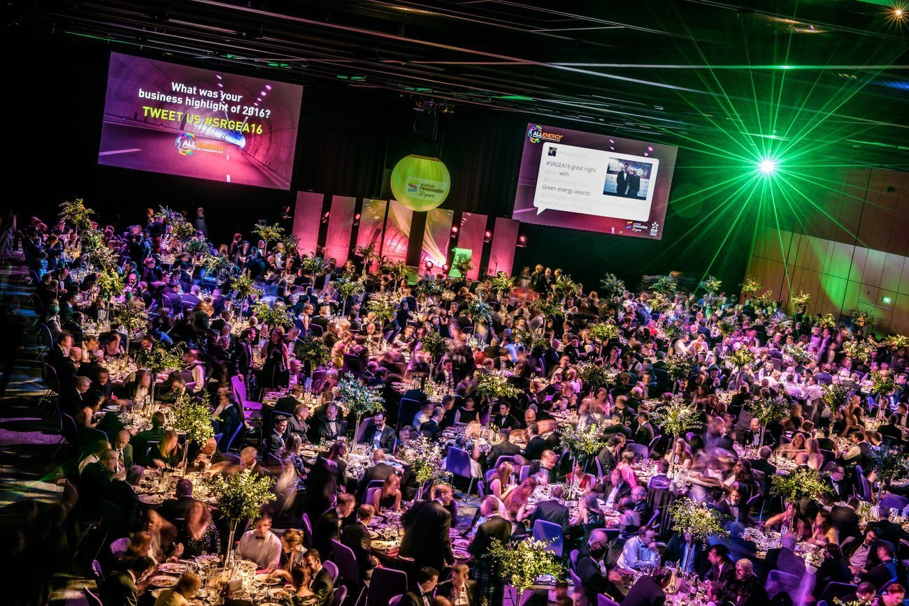 awards ceremony in the The Lennox Suite