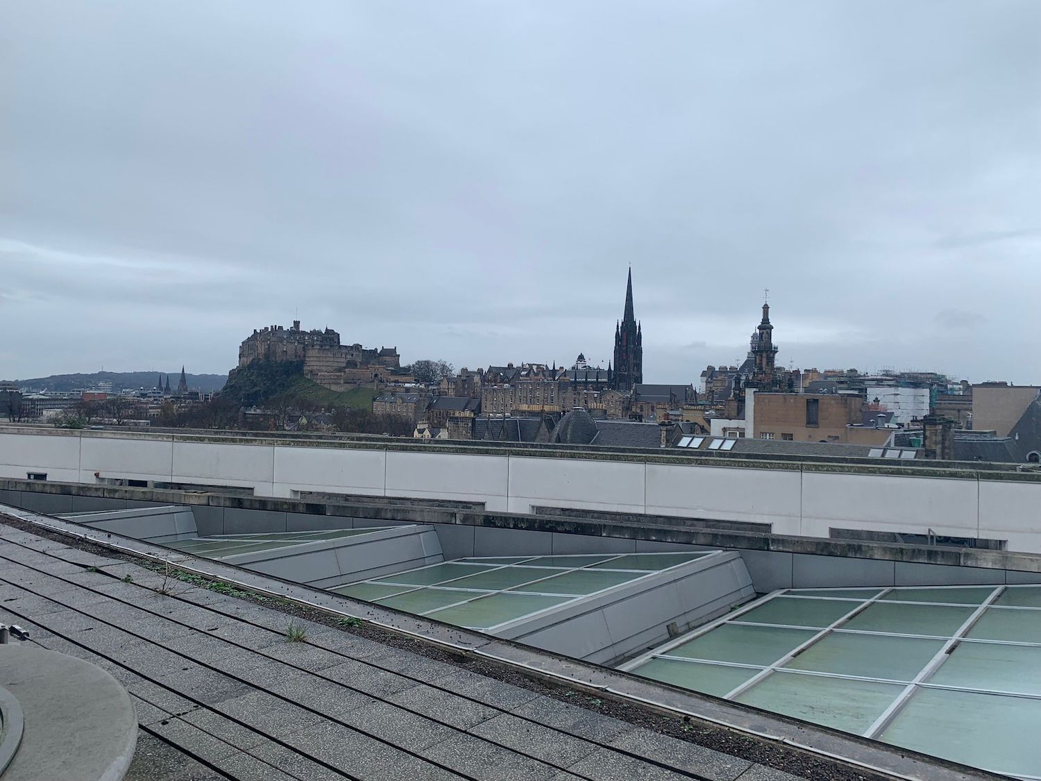 national museum of scotland rooftop view